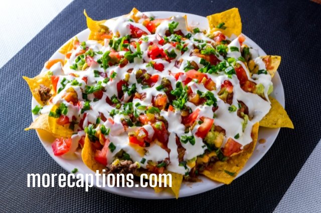 Beef Nachos Pinoy Captions for Instagram