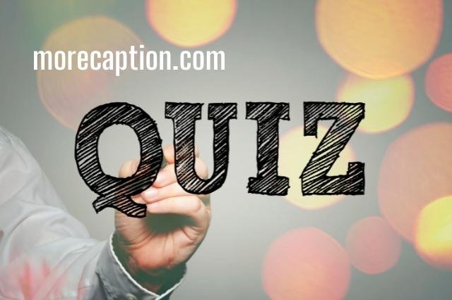 Quiz of the Week Captions for Instagram
